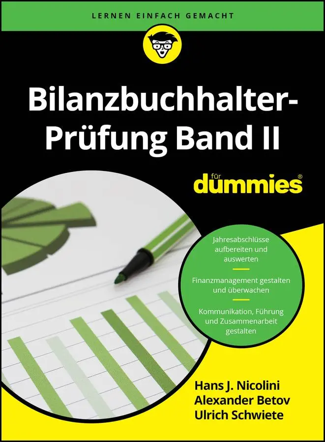 Cover: 9783527722044 | Bilanzbuchhalter-Prüfung Band II für Dummies | Nicolini (u. a.) | Buch