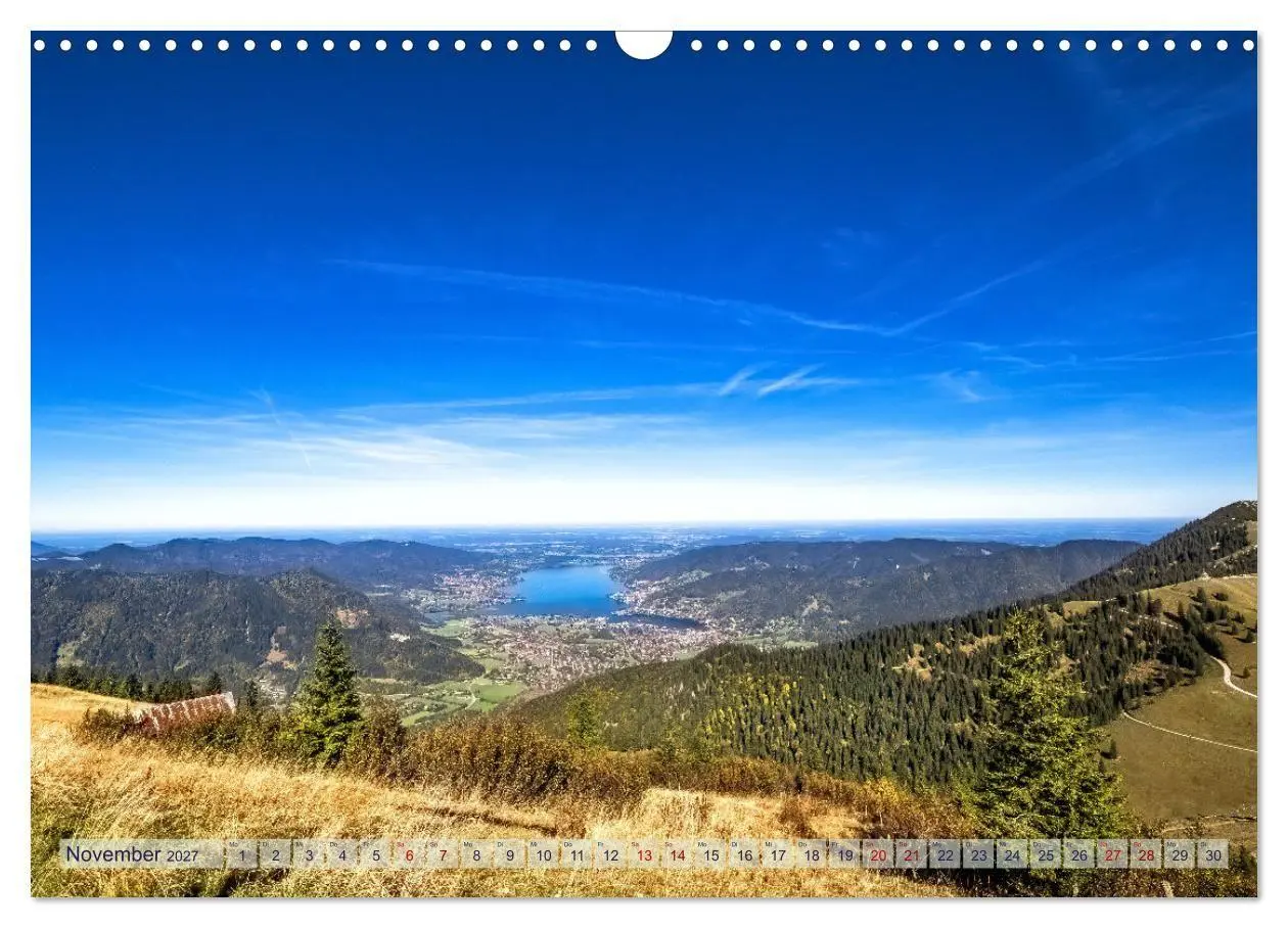 Bild: 9783569232044 | Malerischer Tegernsee (Wandkalender 2027 DIN A3 quer), CALVENDO...