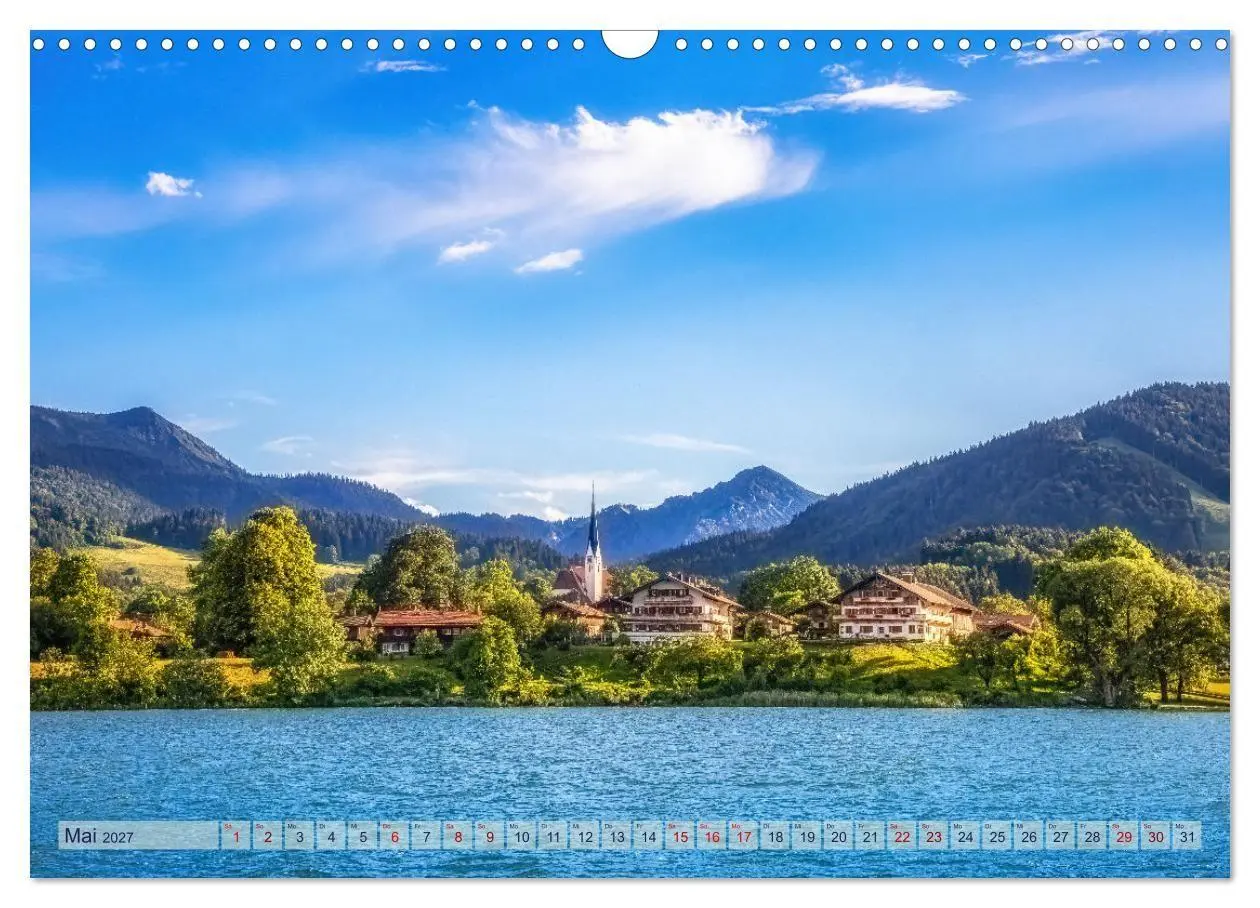 Bild: 9783569232044 | Malerischer Tegernsee (Wandkalender 2027 DIN A3 quer), CALVENDO...
