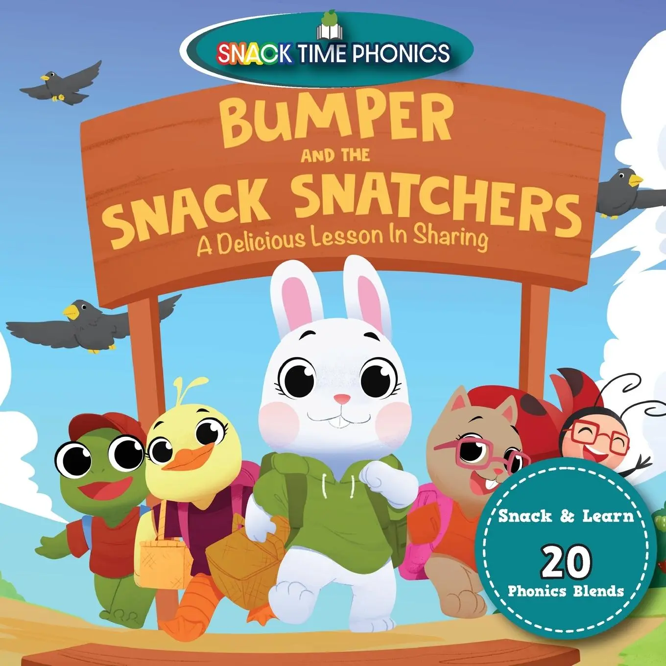 Cover: 9798988802044 | Bumper and the Snack Snatchers | A Delicious Lesson in Sharing | Buch