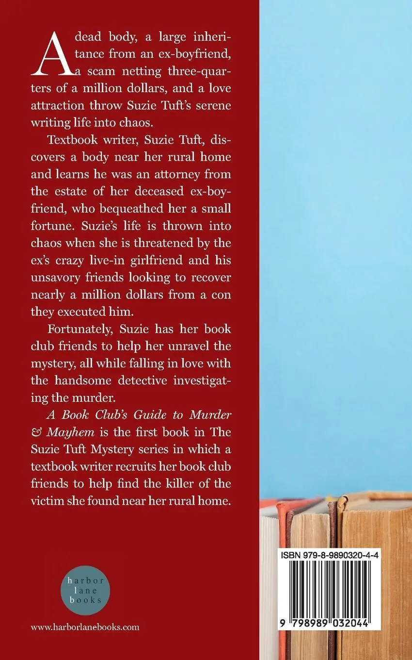 Rückseite: 9798989032044 | A Book Club's Guide to Murder &amp; Mayhem | Bethany Barker | Taschenbuch