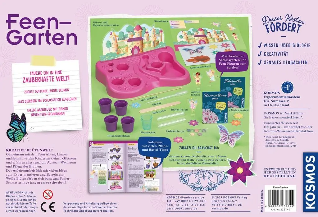 Bild: 4002051632144 | Feen-Garten | Experimentierkasten | Spiel | Brettspiel | 632144 | 2020