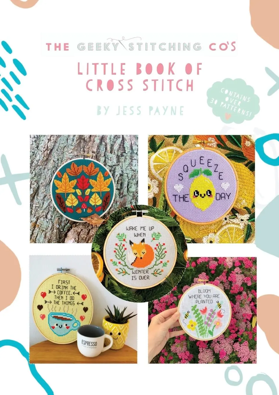 Cover: 9781912262144 | The Geeky Stitching Co's Little Book of Cross Stitch | Jess Payne