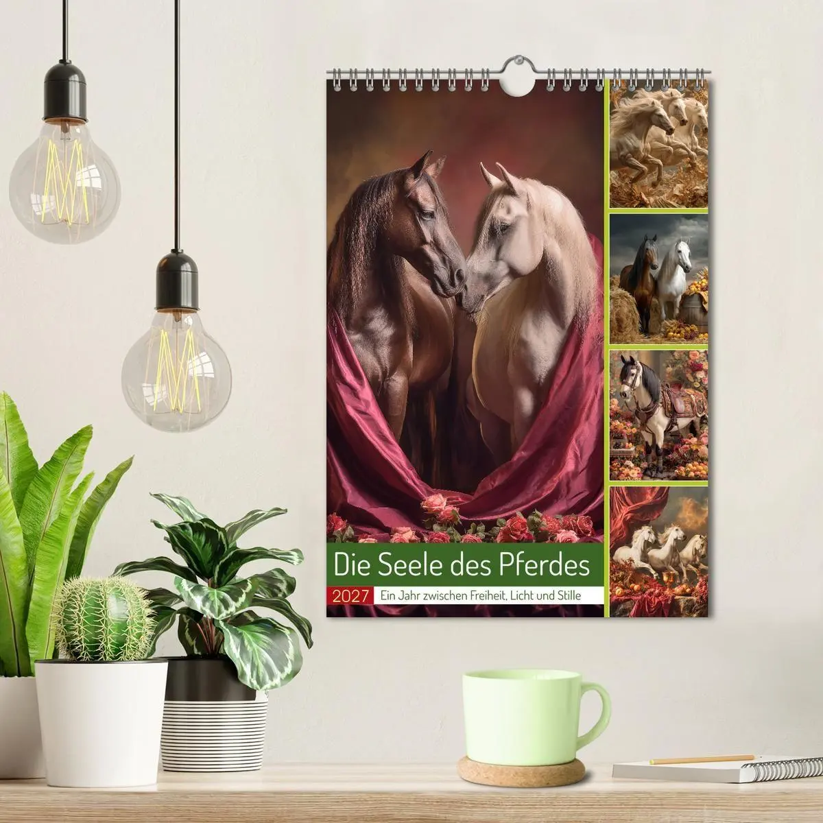 Bild: 9783516752144 | Edle Pferde (Wandkalender 2027 DIN A4 hoch), CALVENDO Monatskalender