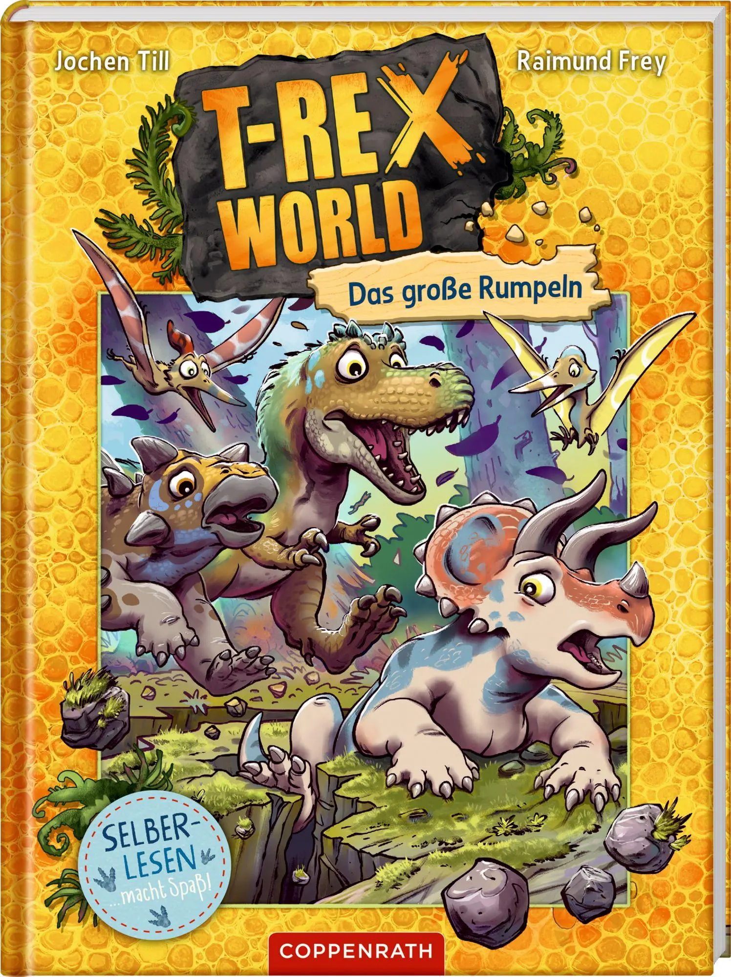 Cover: 9783649652144 | T-Rex World (Leseanfänger, Bd. 5) | Das große Rumpeln | Jochen Till
