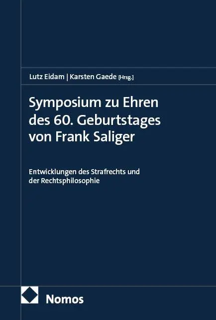 Cover: 9783756022144 | Symposium zu Ehren des 60. Geburtstages von Frank Saliger | Buch