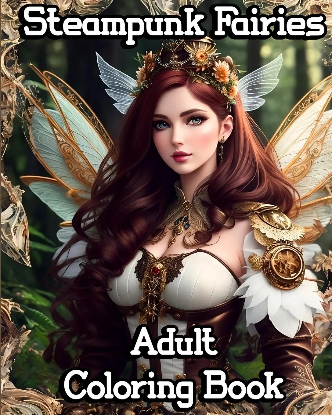 Cover: 9798211152144 | Steampunk Fairies Adult Coloring Book | Sophia Caleb | Taschenbuch