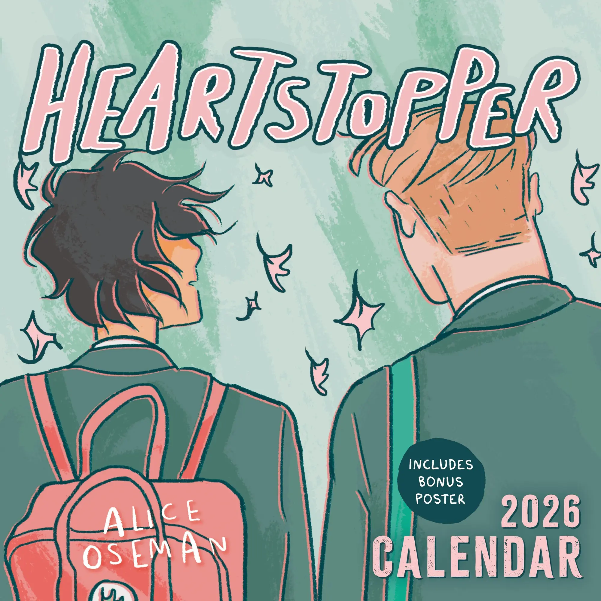 Cover: 9781444982244 | The Heartstopper 2026 Calendar | Alice Oseman | Kalender | Englisch