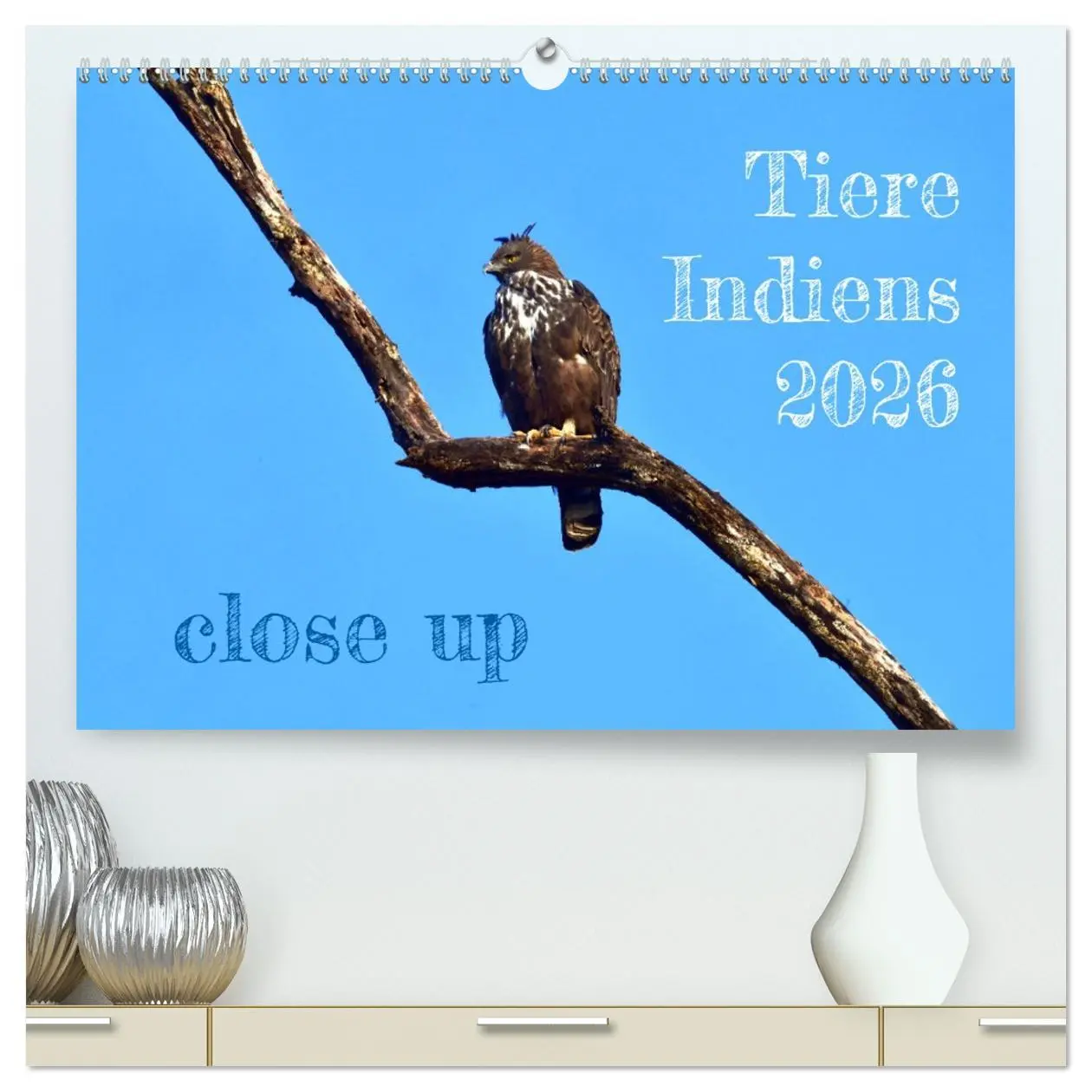 Cover: 9783457412244 | Tiere Indiens close up (hochwertiger Premium Wandkalender 2026 DIN...