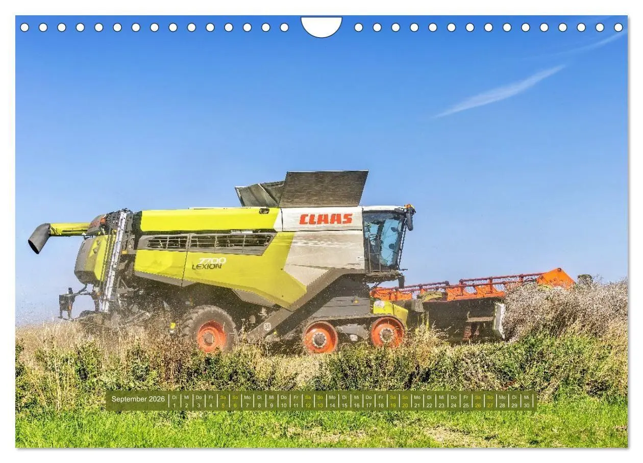 Bild: 9783516742244 | Giganten der Ernte (Wandkalender 2026 DIN A4 quer), CALVENDO...