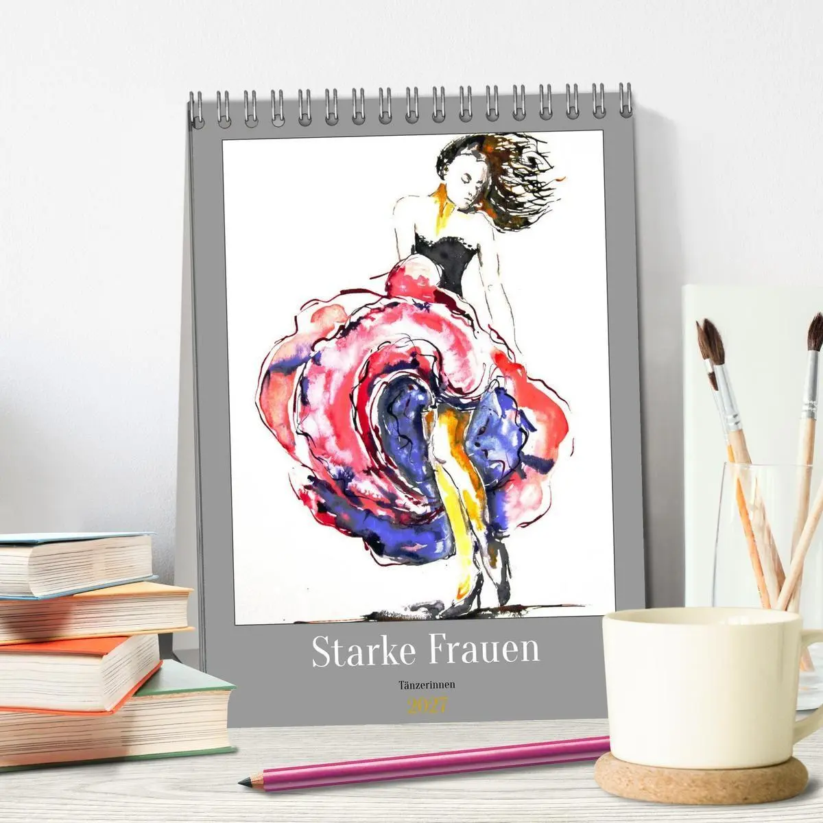 Bild: 9783594032244 | Starke Frauen - Tänzerinnen (Tischkalender 2027 DIN A5 hoch),...