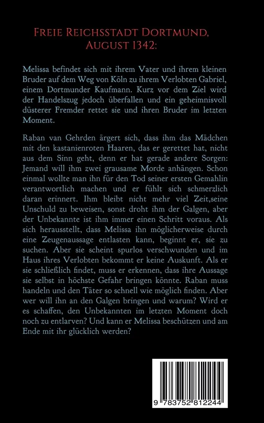 Rückseite: 9783752812244 | Rabenfeind | Andrea Gramckow | Taschenbuch | 324 S. | Deutsch | 2018