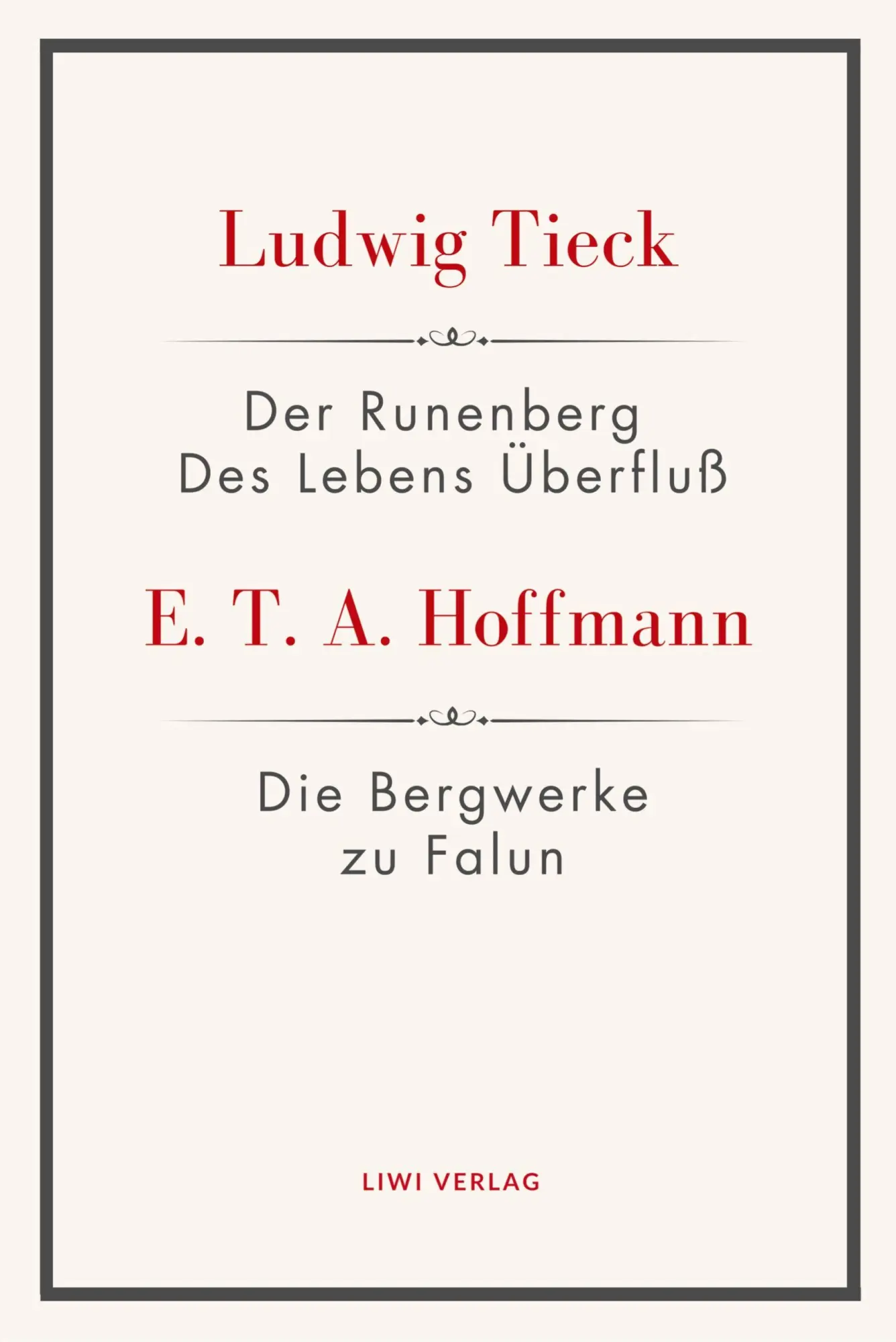 Cover: 9783753802244 | Der Runenberg / Des Lebens Überfluß / Die Bergwerke zu Falun | Buch