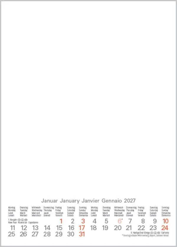 Bild: 9783819302244 | Foto-Malen-Basteln Bastelkalender A5 weiß 2027 | Verlag Korsch | 14 S.