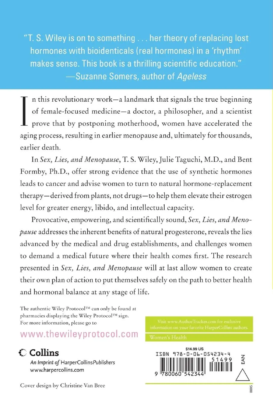 Rückseite: 9780060542344 | Sex, Lies, and Menopause | T S Wiley (u. a.) | Taschenbuch | Englisch