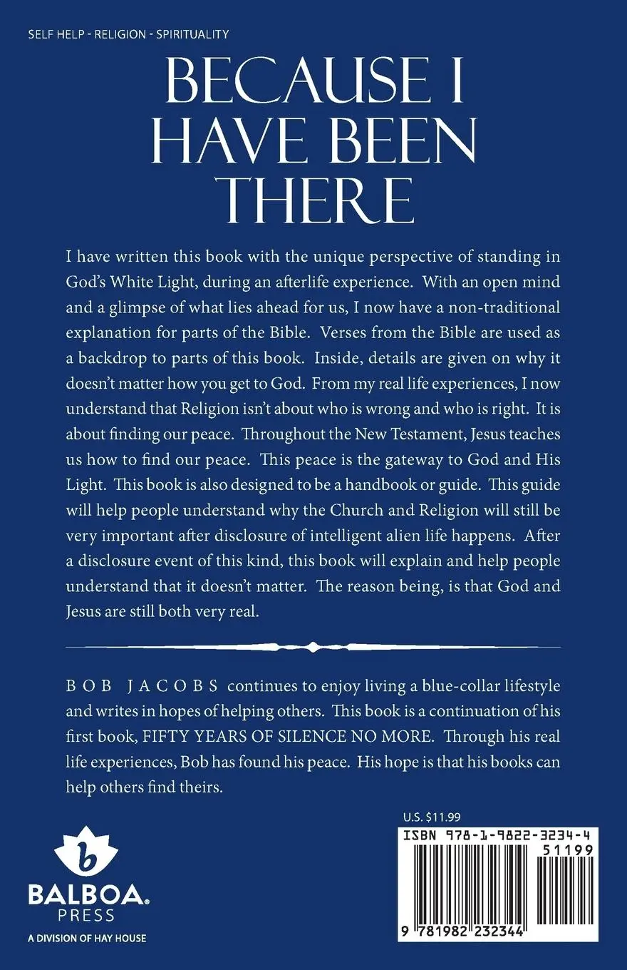 Rückseite: 9781982232344 | Because I Have Been There | Bob Jacobs | Taschenbuch | Englisch | 2019
