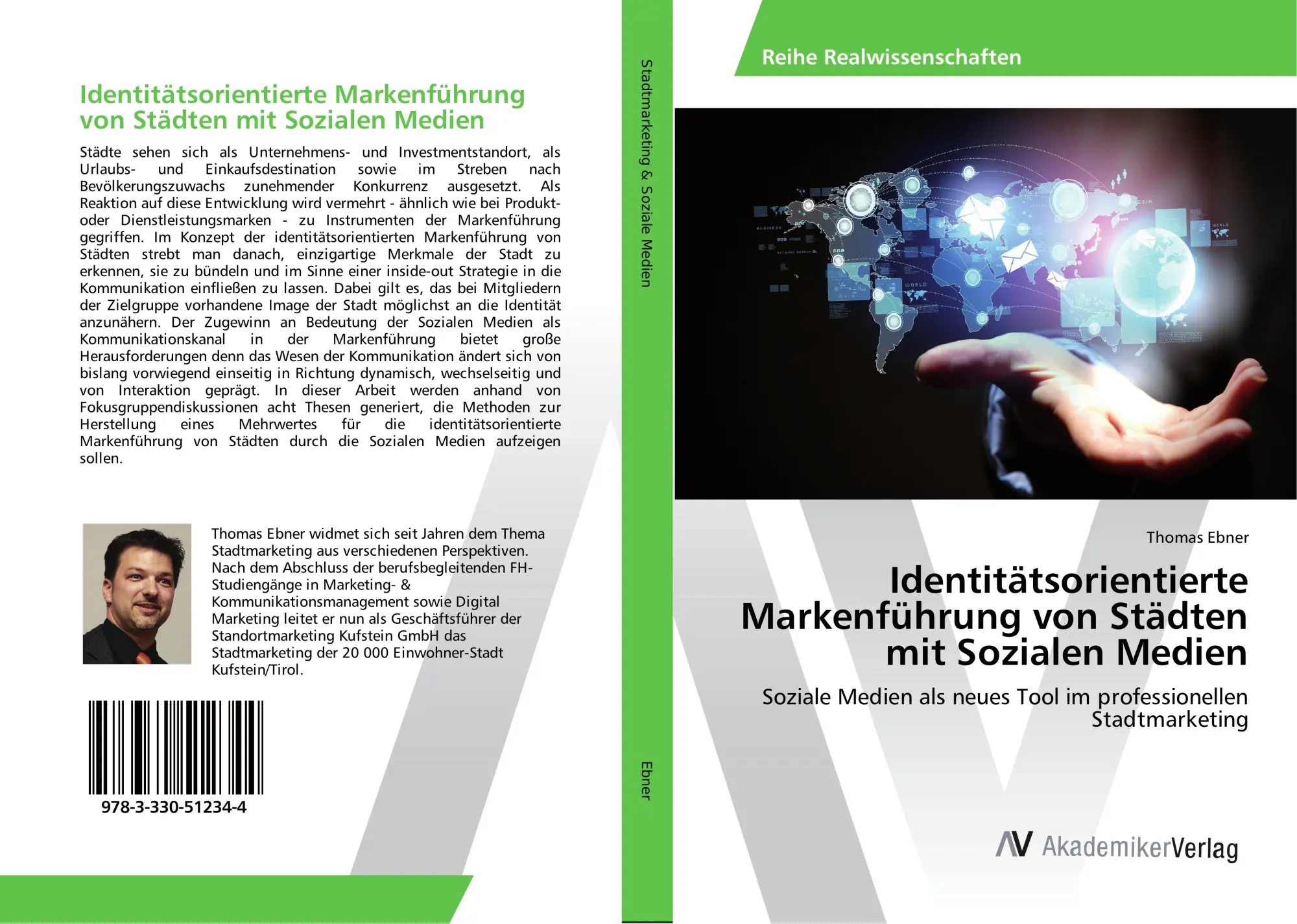 Cover: 9783330512344 | Identitätsorientierte Markenführung von Städten mit Sozialen Medien