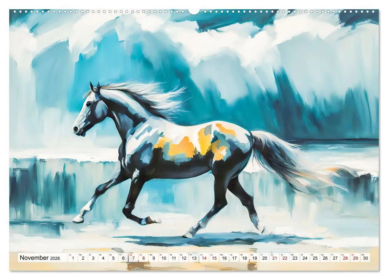 Bild: 9783457262344 | Jahr des Pferdes - Der unbezähmbare Geist der Pferde (Wandkalender...