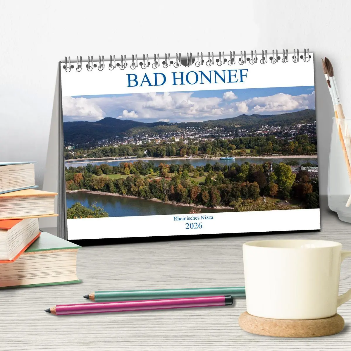 Bild: 9783457882344 | Bad Honnef - Rheinisches Nizza (Tischkalender 2026 DIN A5 quer),...