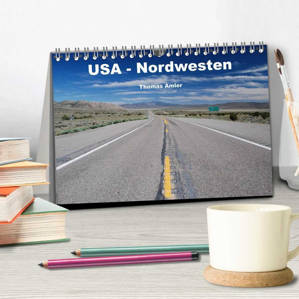 Bild: 9783516112344 | USA - Nordwesten (Tischkalender 2026 DIN A5 quer), CALVENDO...