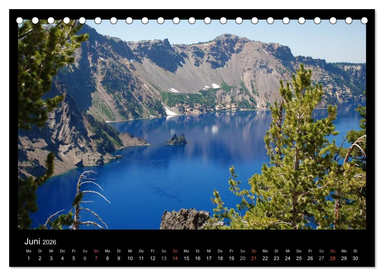 Bild: 9783516112344 | USA - Nordwesten (Tischkalender 2026 DIN A5 quer), CALVENDO...