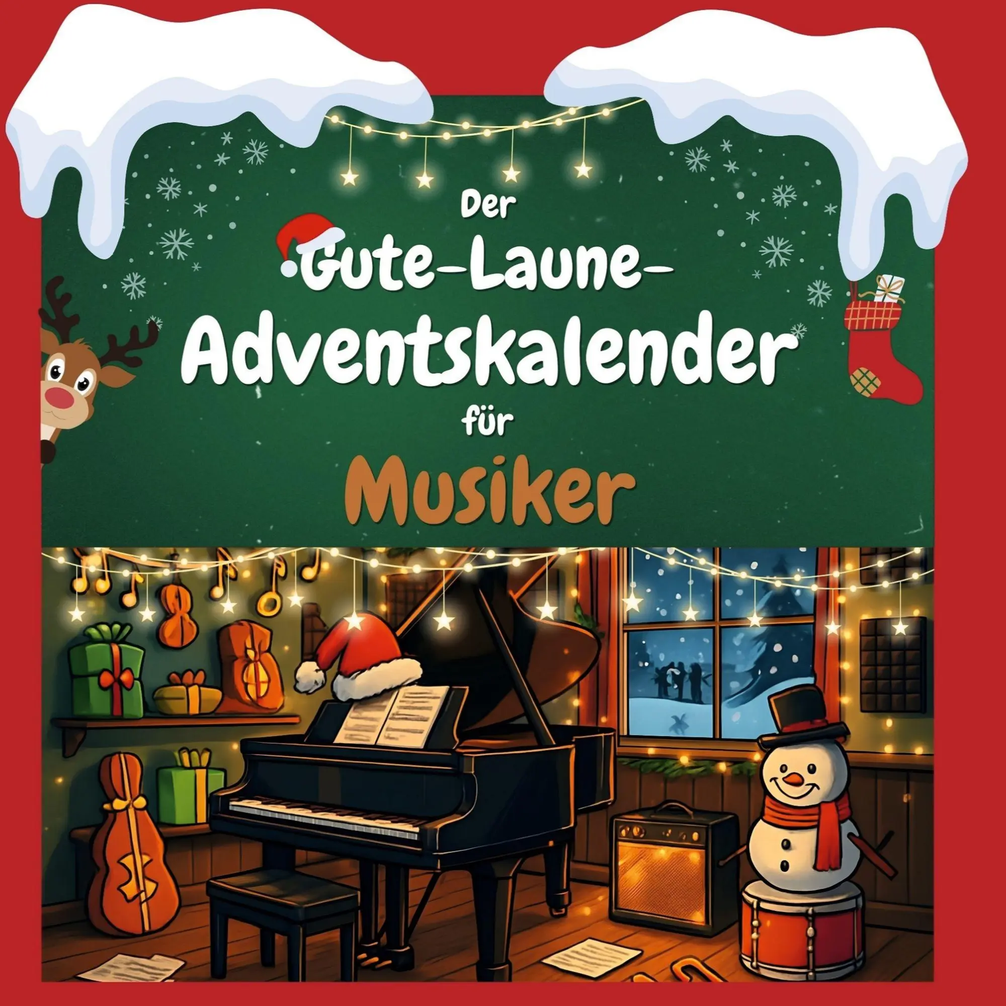 Cover: 9783695312344 | Der Gute-Laune-Adventskalender für Musiker | Julia Wolf | Taschenbuch