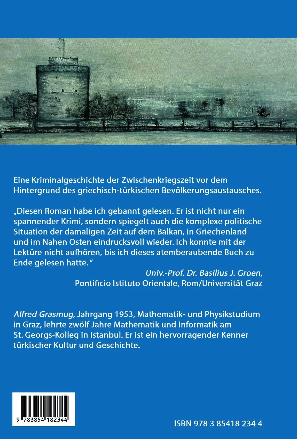 Rückseite: 9783854182344 | Tod in Thessalien | Historischer Roman | Alfred Grasmug | Buch | 2026