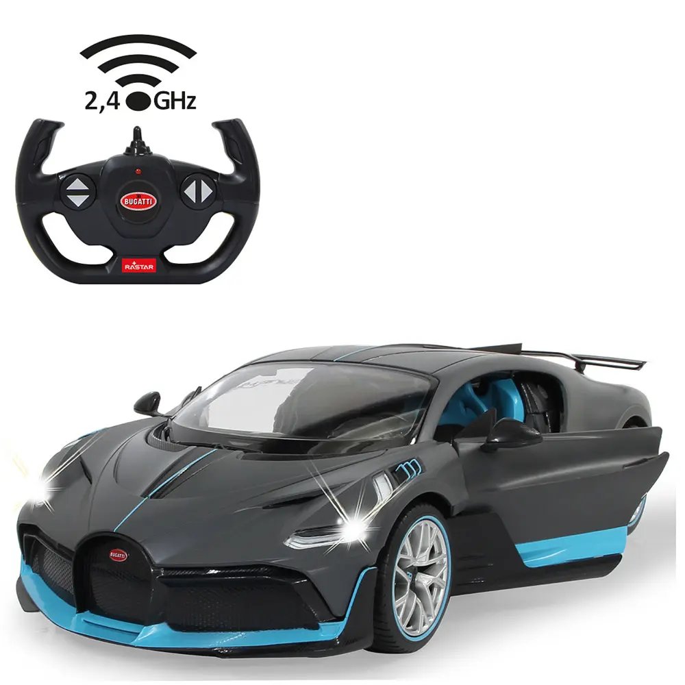 Cover: 4042774462444 | Jamara Bugatti Divo 1:14 grau 2,4GHz | In Karton | 403131 | Deutsch