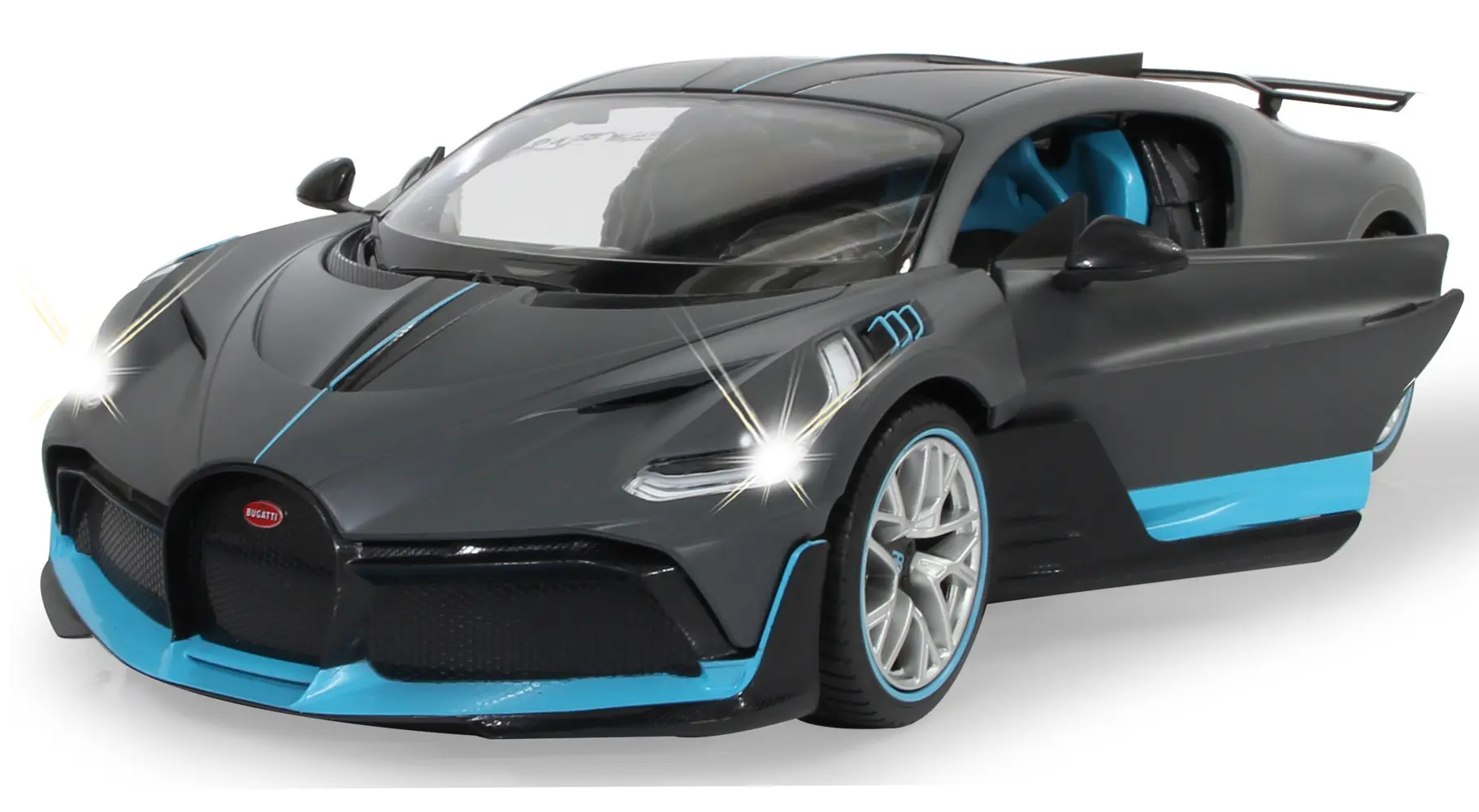 Bild: 4042774462444 | Jamara Bugatti Divo 1:14 grau 2,4GHz | In Karton | 403131 | Deutsch