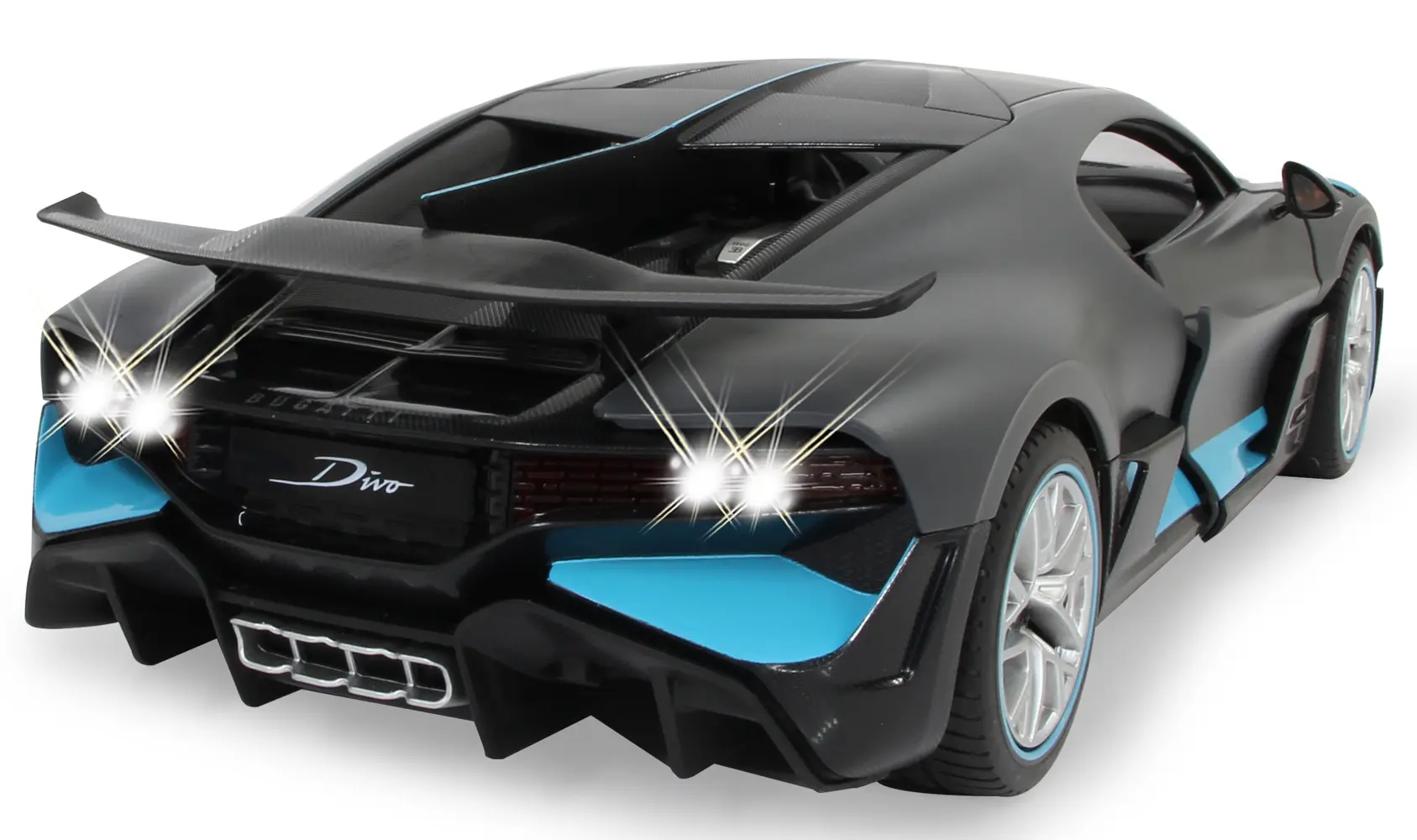 Bild: 4042774462444 | Jamara Bugatti Divo 1:14 grau 2,4GHz | In Karton | 403131 | Deutsch