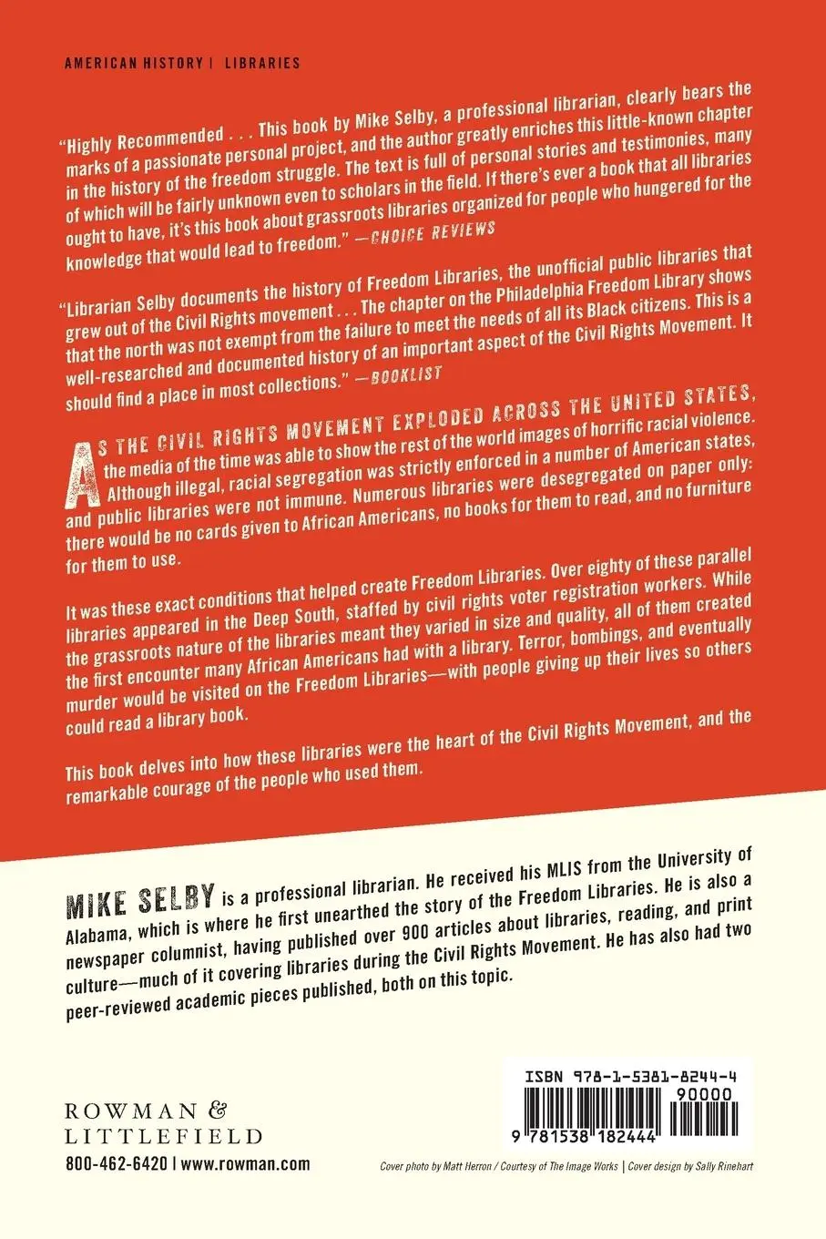 Rückseite: 9781538182444 | Freedom Libraries | Mike Selby | Taschenbuch | Kartoniert / Broschiert
