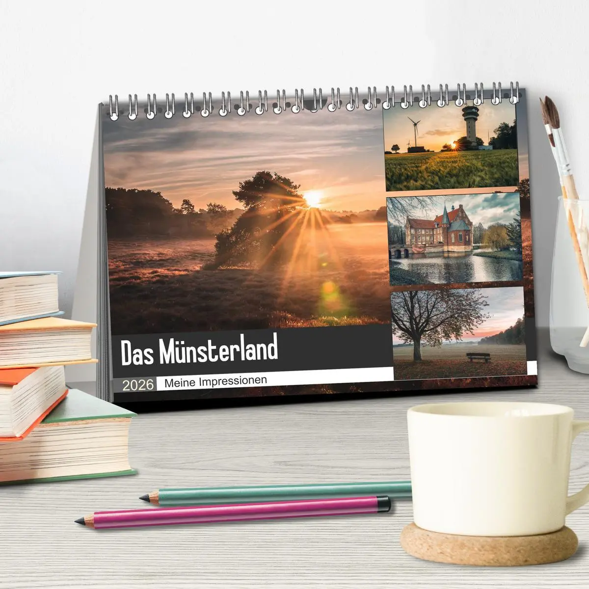 Bild: 9783457702444 | Das Münsterland - Meine Impressionen (Tischkalender 2026 DIN A5...