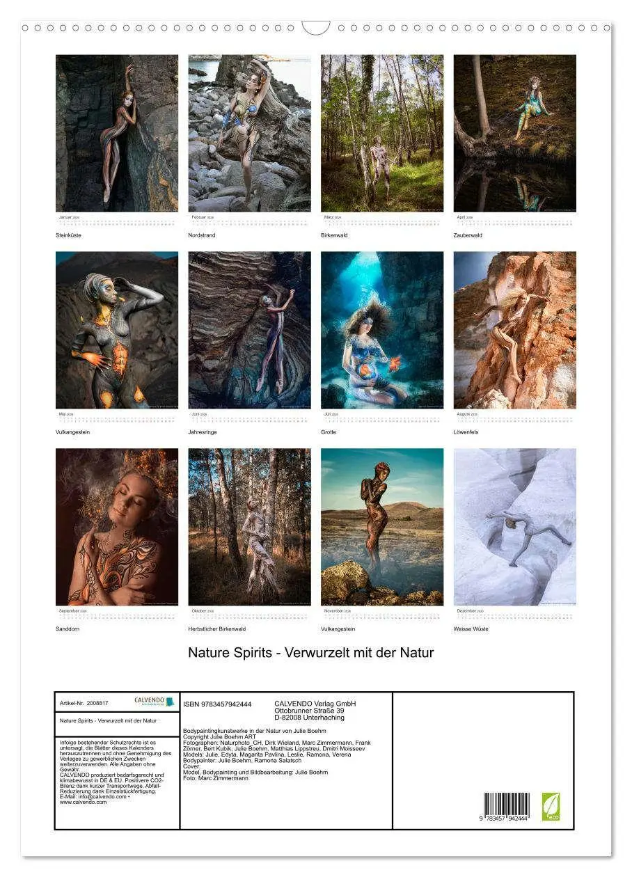 Bild: 9783457942444 | Nature Spirits - Verwurzelt mit der Natur (Wandkalender 2026 DIN A2...