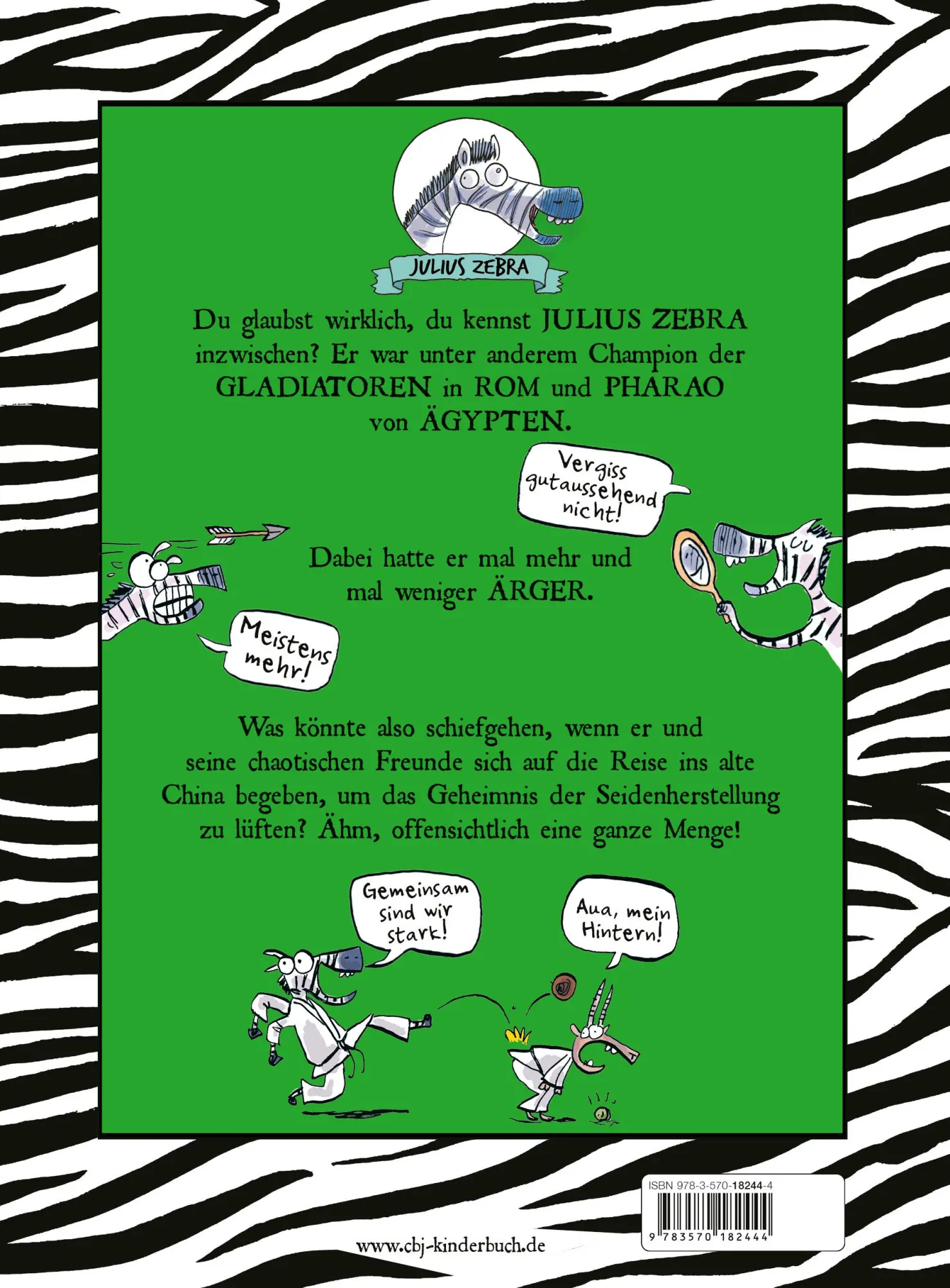 Bild: 9783570182444 | Julius Zebra - Aufruhr im alten China | Gary Northfield | Buch | 2025