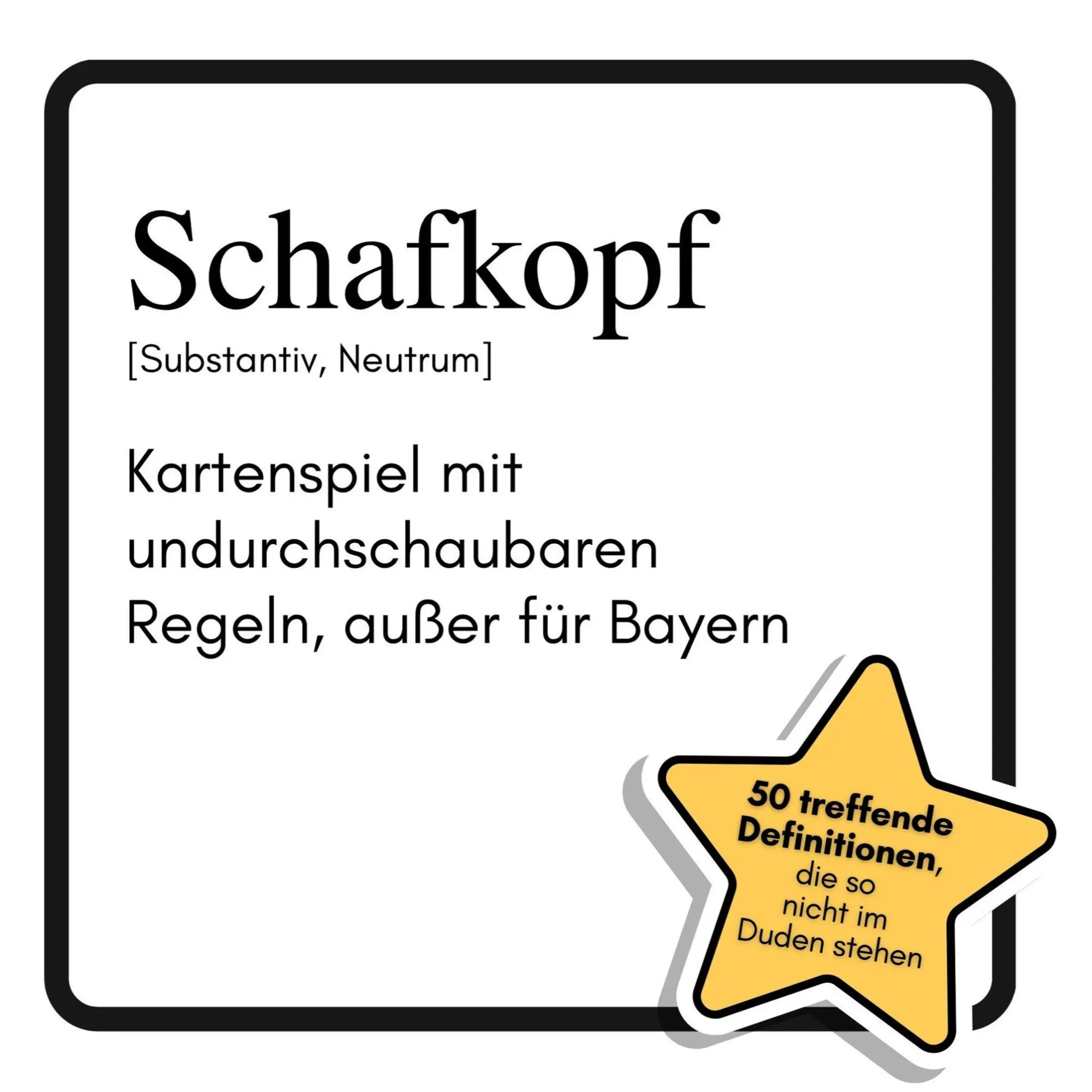 Cover: 9783695302444 | Schafkopf | Kartenspiel mit undurchschaubaren Regeln, außer für Bayern