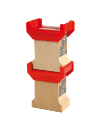 Bild: 7312350332544 | BRIO World - Brückenfundament, 2 Stück | BRIO® | Spiel | In Schachtel