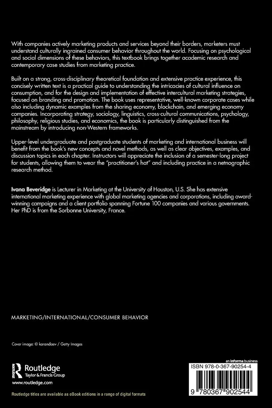 Rückseite: 9780367902544 | Intercultural Marketing | Theory and Practice | Ivana Beveridge | Buch