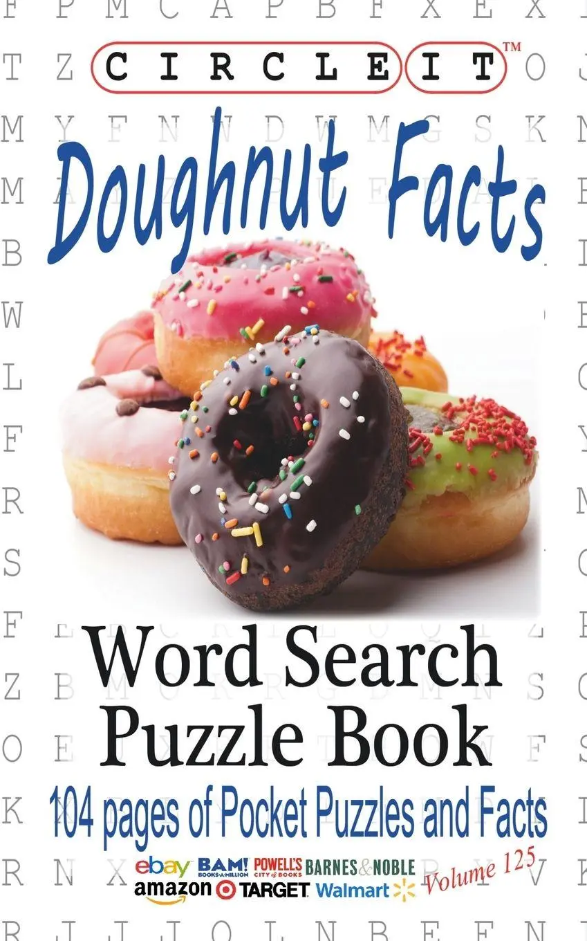 Cover: 9781945512544 | Circle It, Doughnut / Donut Facts, Word Search, Puzzle Book | Buch