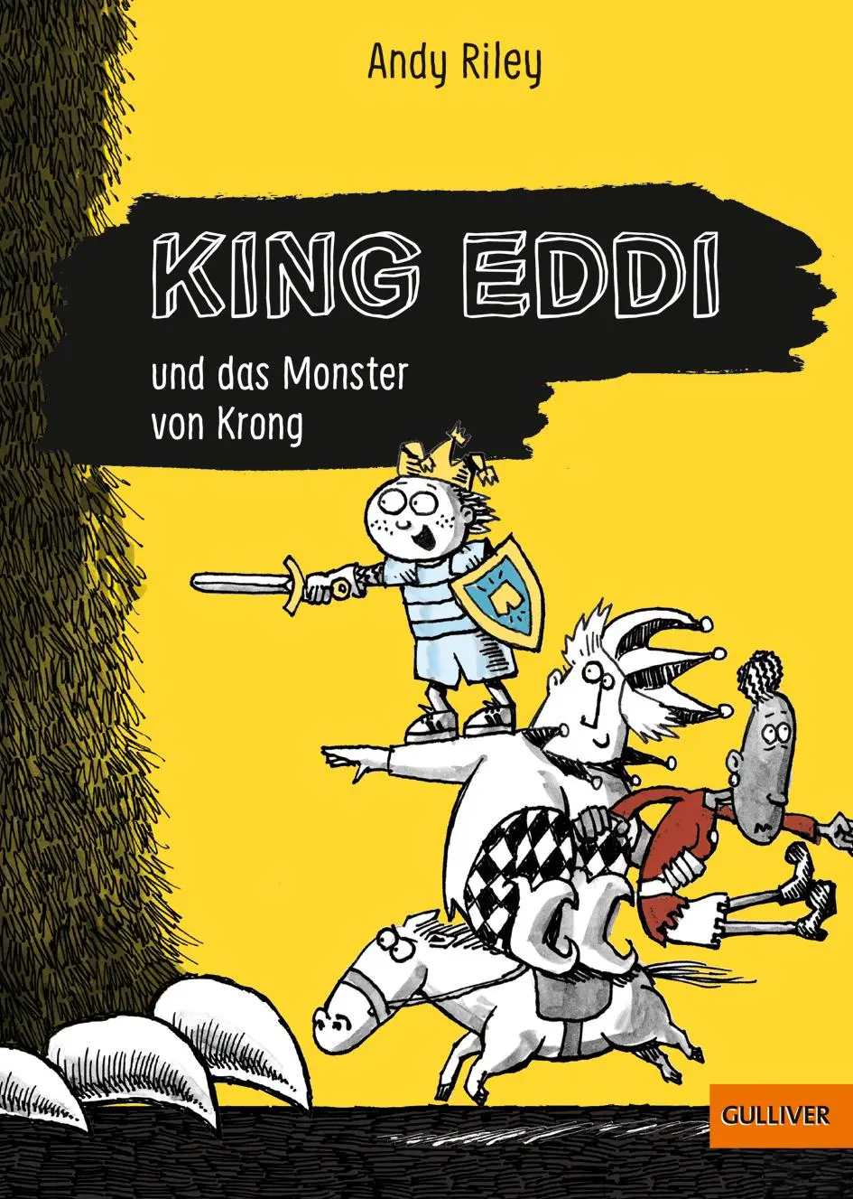 Cover: 9783407812544 | King Eddi und das Monster von Krong | Andy Riley | Buch | 208 S.