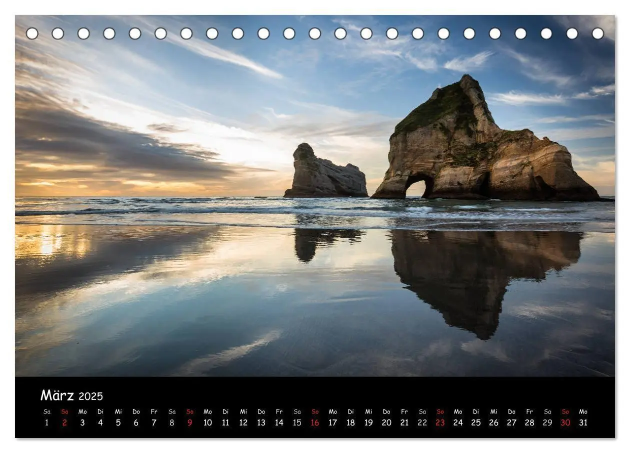 Bild: 9783435462544 | Sehnsucht nach Neuseeland (Tischkalender 2025 DIN A5 quer),...