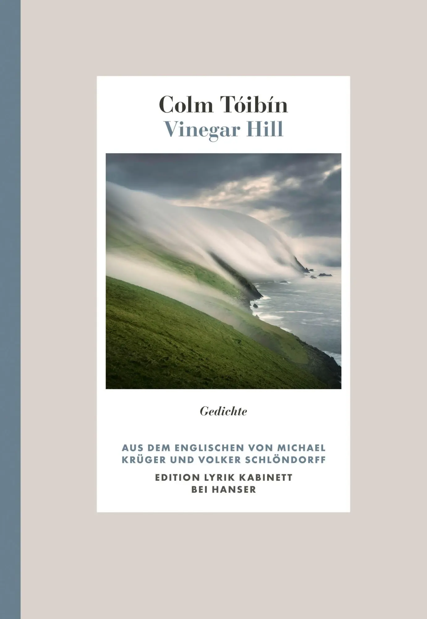 Cover: 9783446282544 | Vinegar Hill | Gedichte. Edition Lyrik Kabinett | Colm Tóibín | Buch