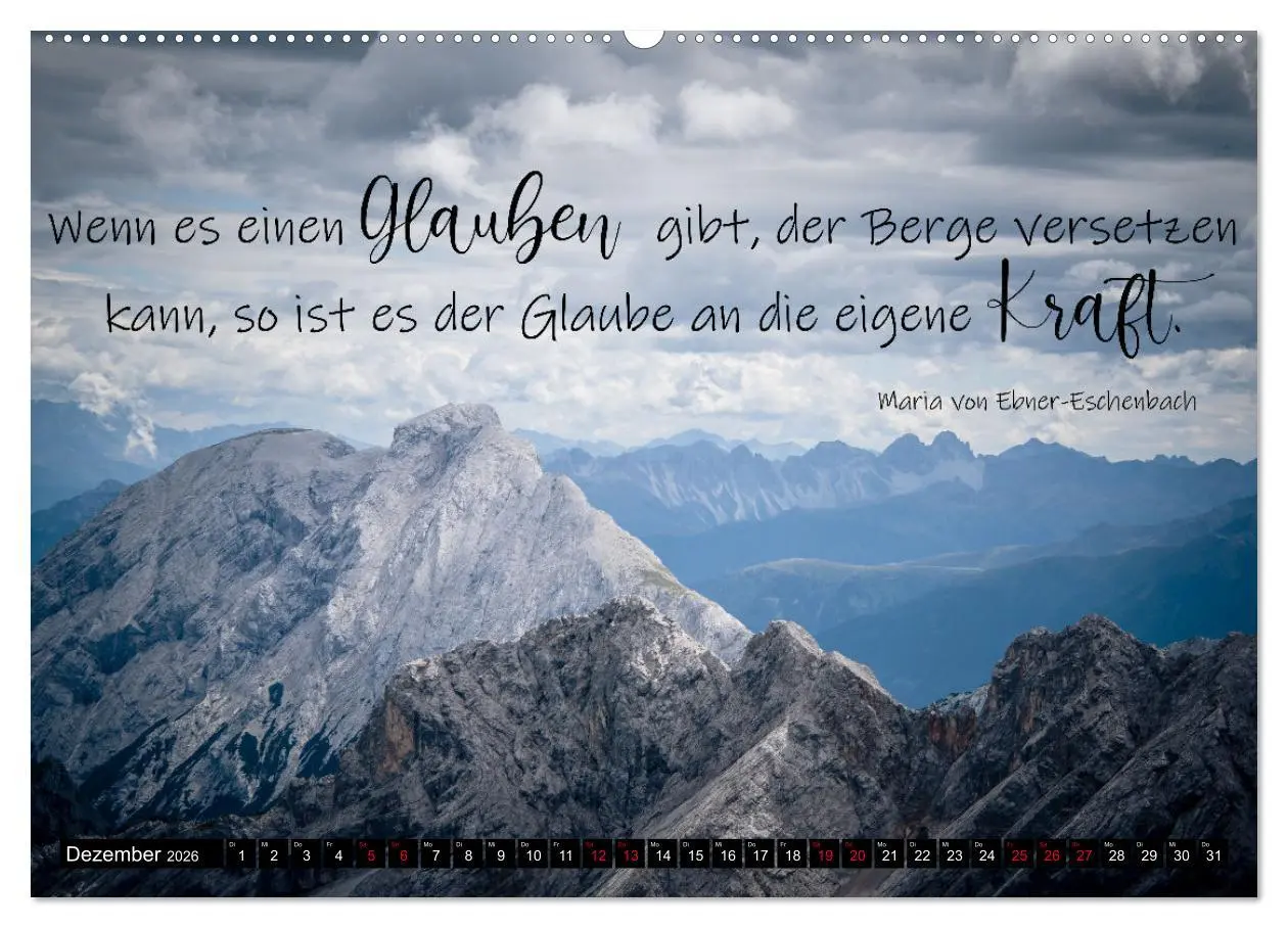 Bild: 9783457622544 | Bilder und Texte für die Seele (Wandkalender 2026 DIN A2 quer),...