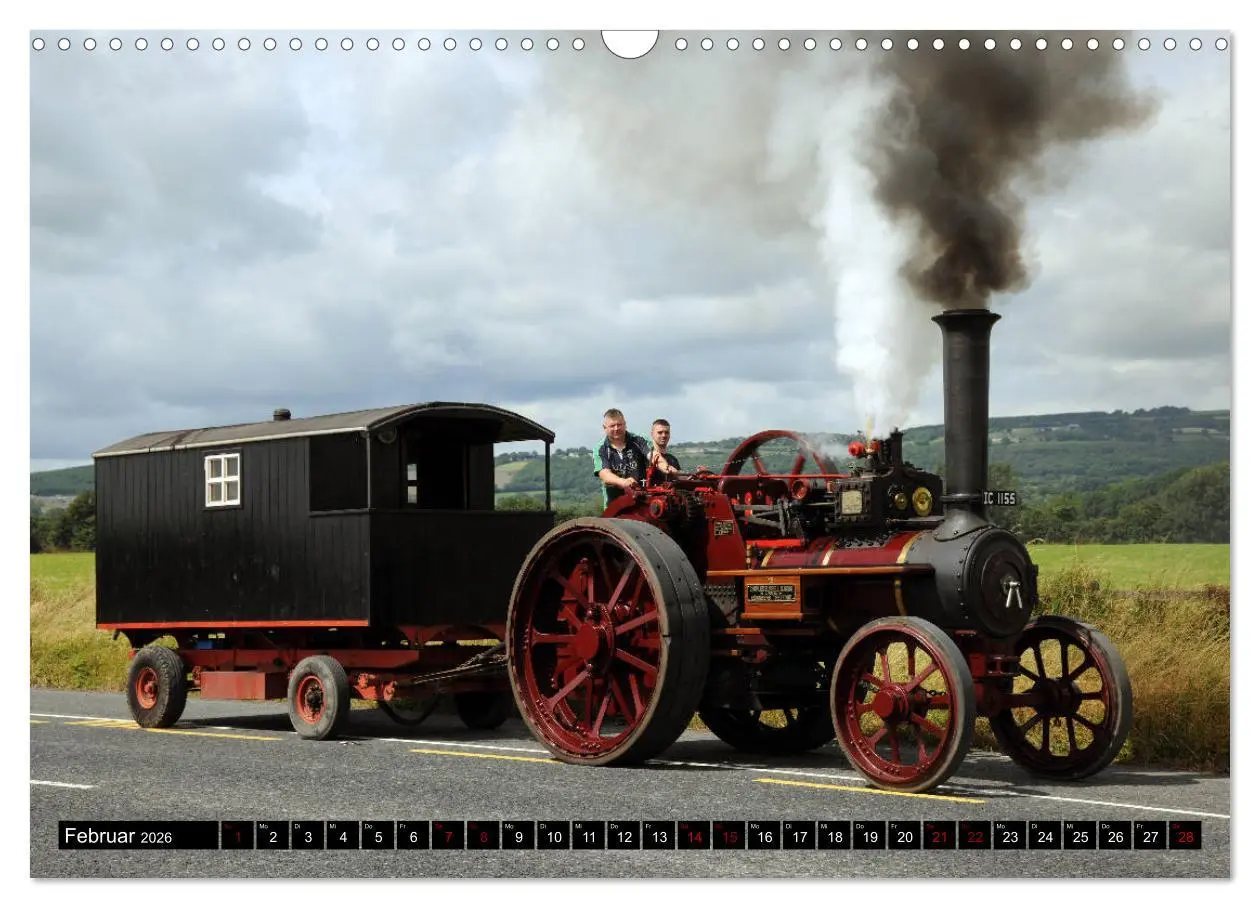 Bild: 9783457862544 | Irish Steam - 50. Dampftreffen in Stradbally (Wandkalender 2026 DIN...