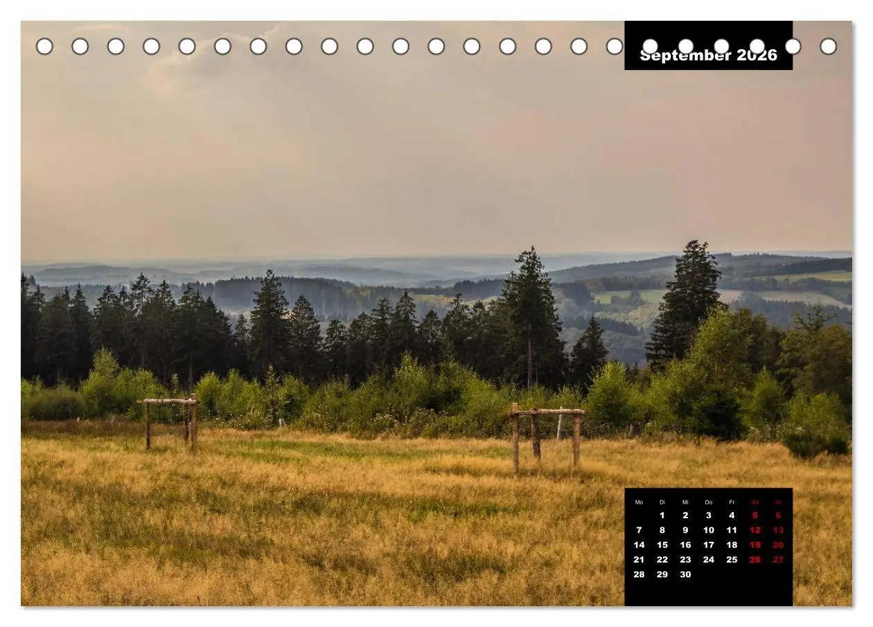 Bild: 9783457932544 | Malerisches Sauerland (Tischkalender 2026 DIN A5 quer), CALVENDO...