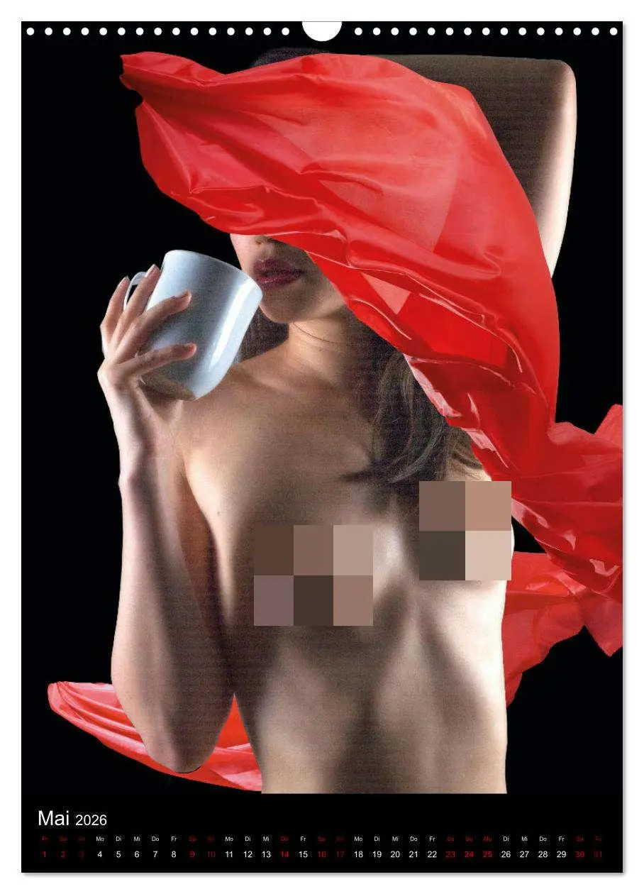 Bild: 9783516332544 | Anonymer Akt (Wandkalender 2026 DIN A3 hoch), CALVENDO Monatskalender