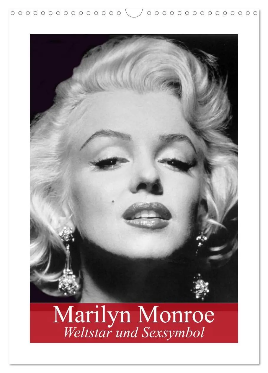 Cover: 9783594002544 | Marilyn Monroe. Weltstar und Sexsymbol (Wandkalender 2027 DIN A3...