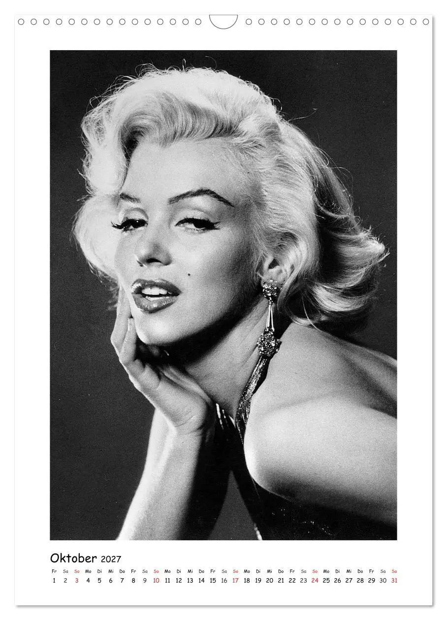 Bild: 9783594002544 | Marilyn Monroe. Weltstar und Sexsymbol (Wandkalender 2027 DIN A3...