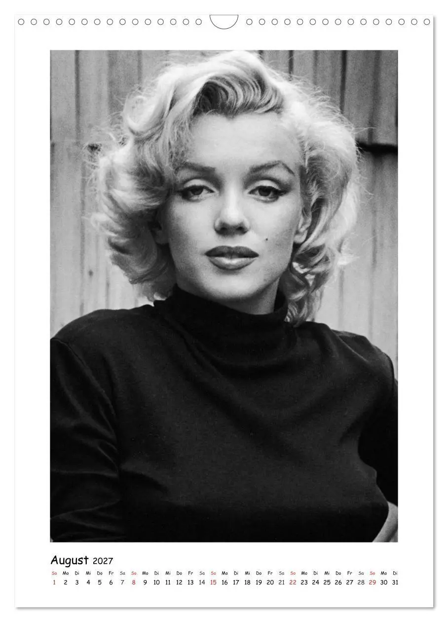 Bild: 9783594002544 | Marilyn Monroe. Weltstar und Sexsymbol (Wandkalender 2027 DIN A3...
