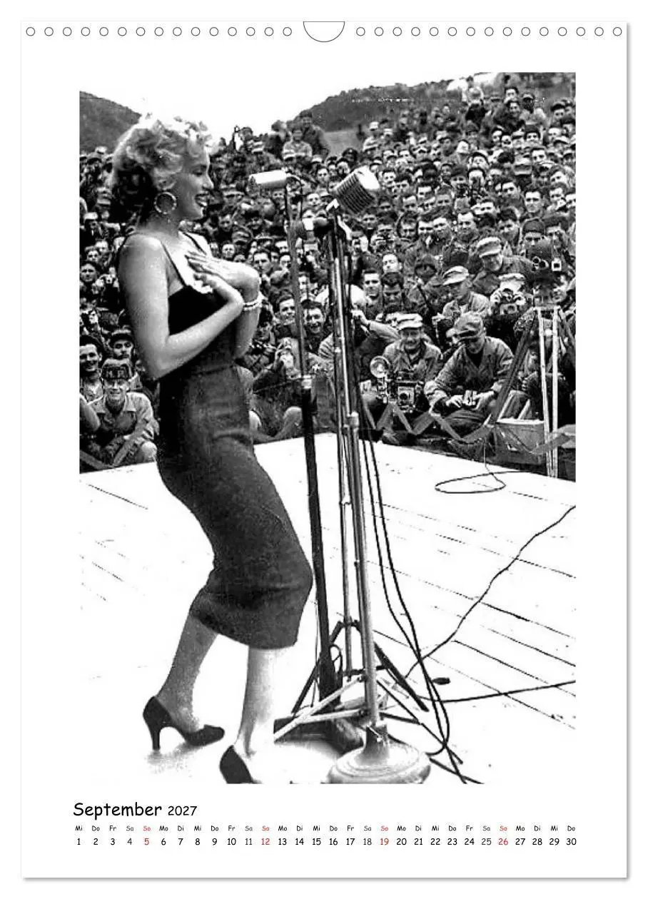 Bild: 9783594002544 | Marilyn Monroe. Weltstar und Sexsymbol (Wandkalender 2027 DIN A3...