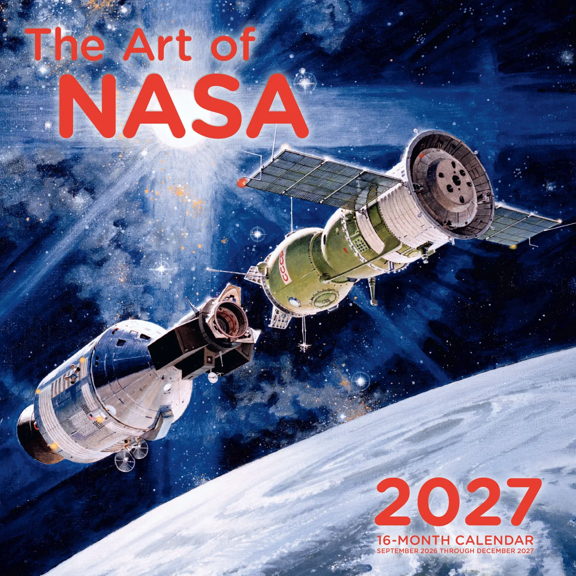 Cover: 9798317902544 | The Art of NASA 2027 | Piers Bizony | Kalender | Motorbooks | Englisch